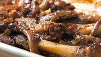 Agneau mijoté à la portugaise