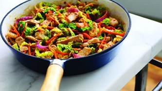 Sauté de porc teriyaki