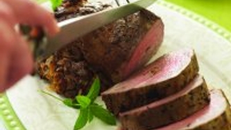 Filet mignon farci aux champignons