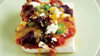Pizza au tofu