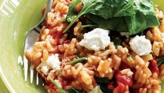 Risotto aux tomates