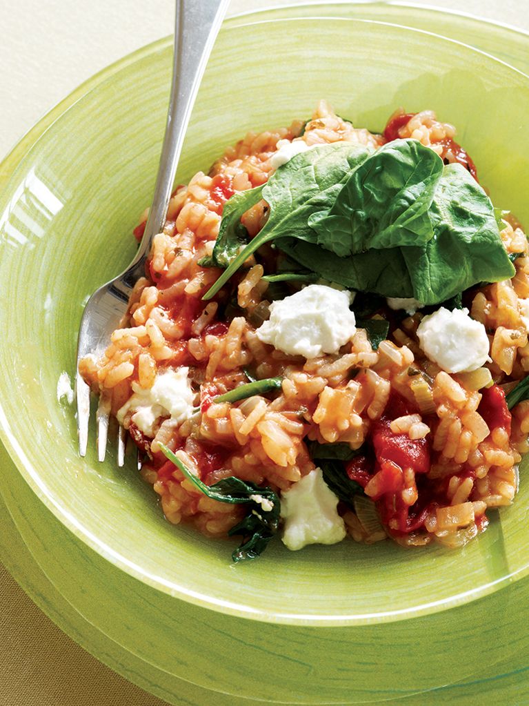 Risotto aux tomates