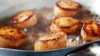 Salade de pétoncles au cumin