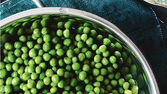 Petits pois pimentés
