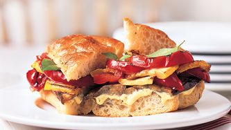 Sandwichs aux légumes grillés