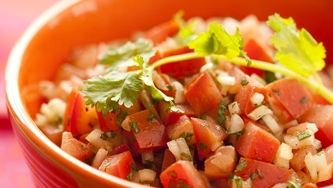 Salade de tomates mauricienne