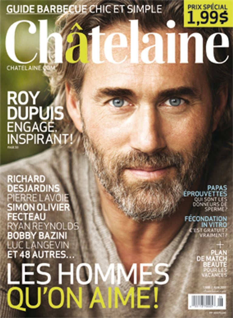 Roy Dupuis : la séance photo