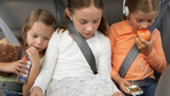 Enfants et trajets en voiture