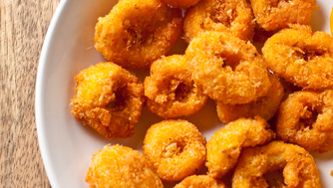 Calmars frits en croûte de maïs