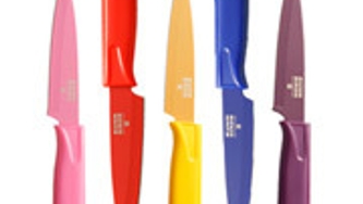 Couteaux arc-en-ciel