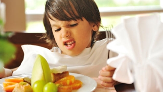 Au resto avec les enfants