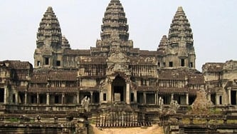 Dans les temples d’Angkor