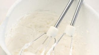 Congeler de la crème fouettée