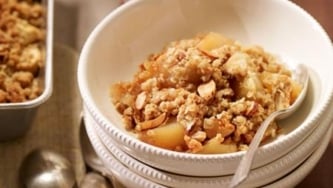 Croustade aux pommes et amandes
