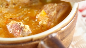 Soupe tajine de poulet
