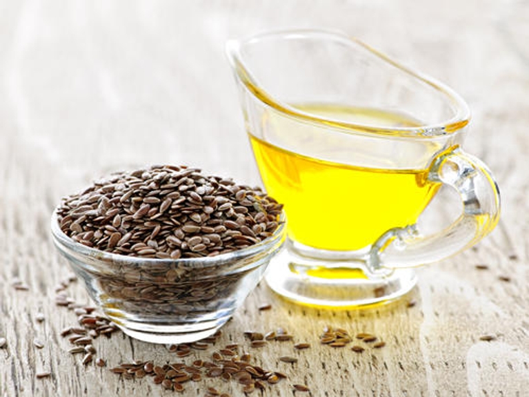 Huile de lin  et alimentation