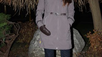 Des bottes et des manteaux beaux et chauds!