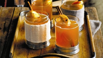 Boisson chaude au cidre