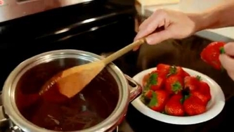 Fraises au chocolat