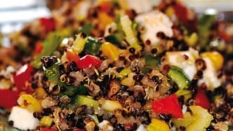 Salade de quinoa et de légumes