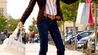 Bottes hautes et mollets fins