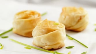 Pâtés au poulet en baluchons