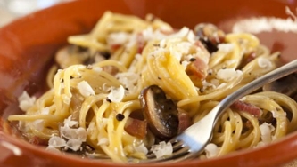 Spaghettis carbonara