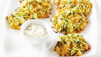 Croquettes de courgettes et de cheddar