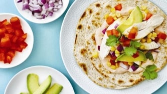 Tostadas au poulet