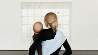 Au musée avec bébé
