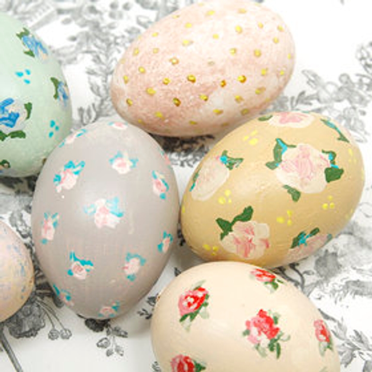 Des oeufs de Pâques rétro!