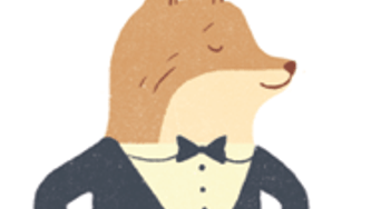 Un petit renard québécois sur iPad