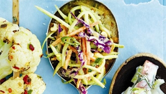 Salade de brocoli aux arachides