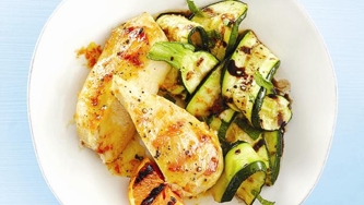 Poulet grillé à l’orange et au gingembre