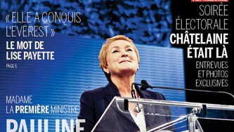 Pauline Marois, première ministre du Québec
