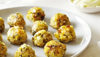 Boulettes au poireau et au parmesan