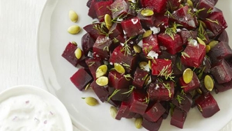 Salade de betteraves à l’aneth