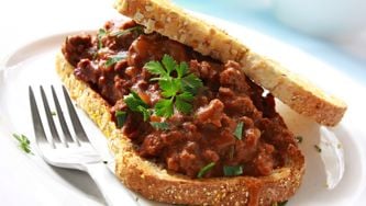 Boeuf haché épicé aux légumes