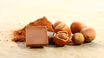 Petits gâteaux au chocolat et aux noix