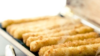 Cromesquis de fromage Migneron, en cigares