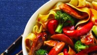 Sauté de porc et de brocoli