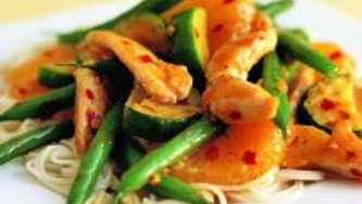 Sauté de poulet à la tangerine
