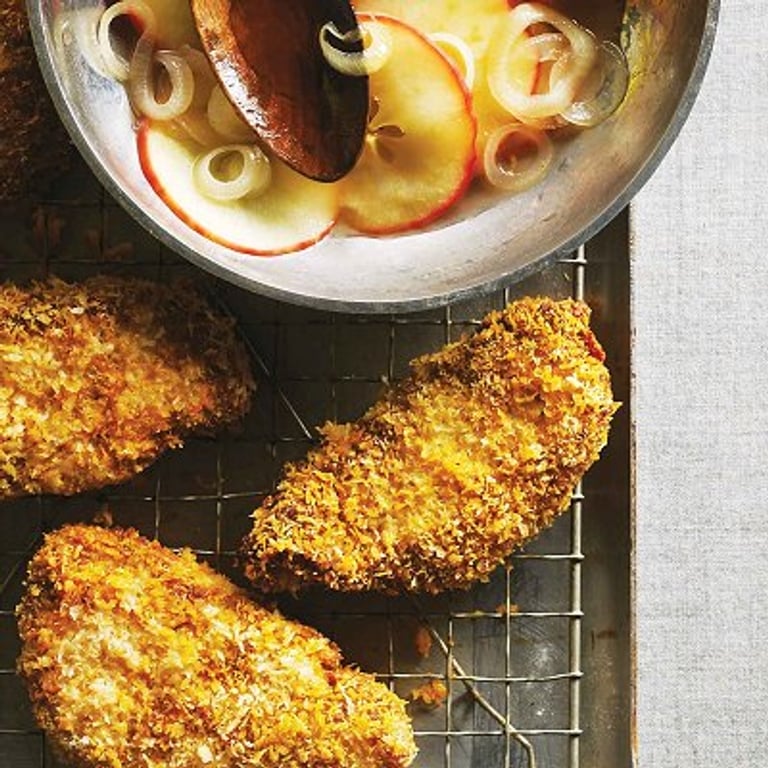 Poulet croustillant faible en gras