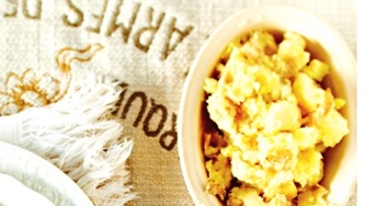 Purée de pommes de terre au raifort
