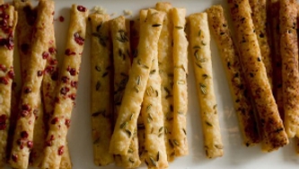 Bâtonnets au cheddar et épices