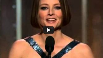Jodie Foster aux Golden Globes
