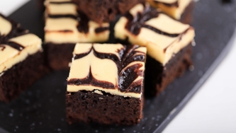 Brownies au gâteau au fromage