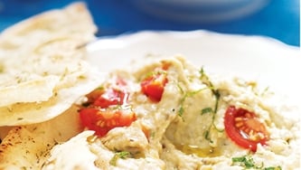 Trempette à l'aubergine (melitzanosalata)