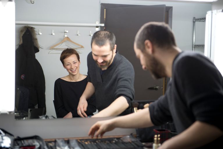Karine Vanasse et Laurence Leboeuf