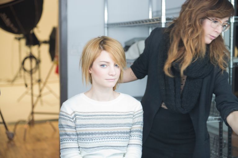 Karine Vanasse et Laurence Leboeuf